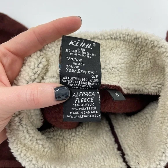 Kuhl Alfpaca pullover 1/4 jacket/sweatshirt Heathered Marled Rust Color Small - Picture 6 of 8